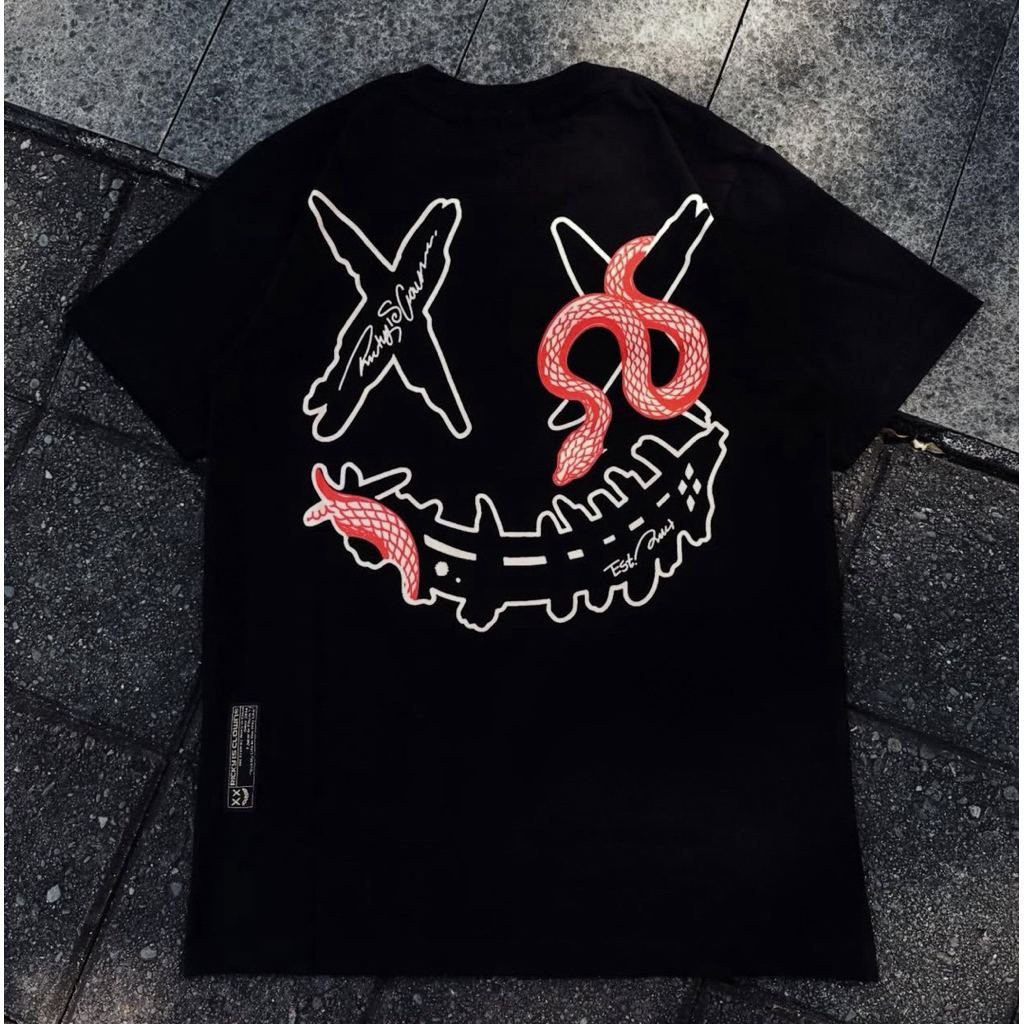 (FREE PAPPER BAG) TSHIRT RIC ALL PREMIUM KAOS RICKY IS CLOWN FULLTAG