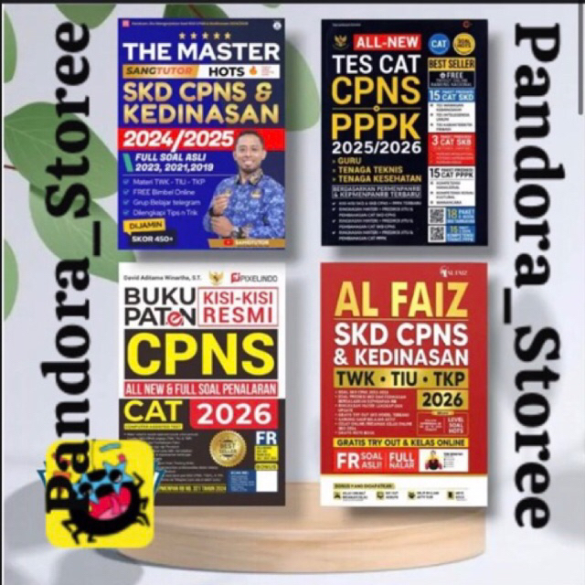 BUKU-BUKU ( AL FAIZ )2026 &  (MASTER TIU )2026/2027 &  ( KISI-KISI ) RESMI ( CPNS ) 2025-2026 & ( CP