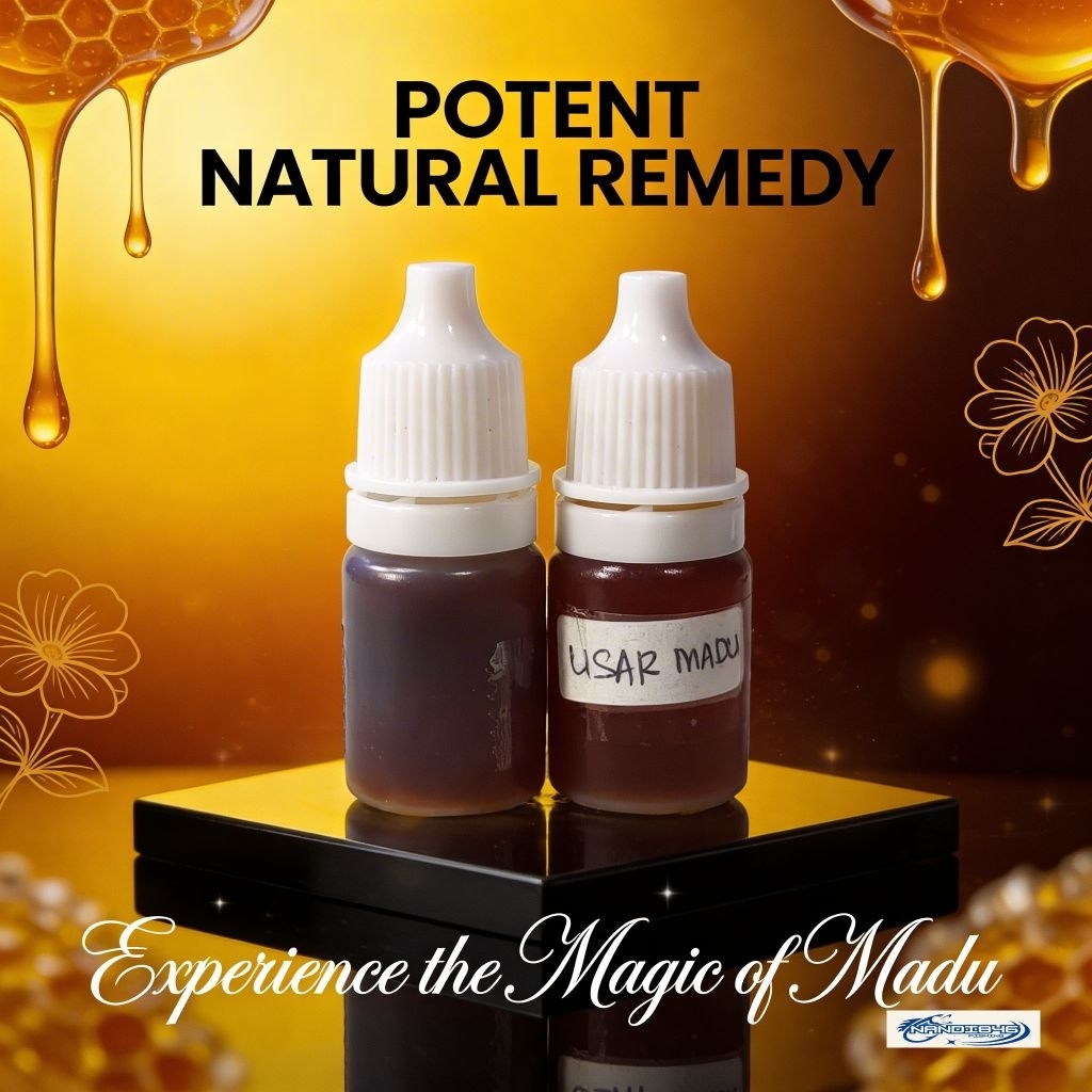 SUNTIKAN USAR MADU MURNI - SUPER KENTAL ORIGINAL - PENGUATAN ESSEN IKAN MAS - ISI 15ML