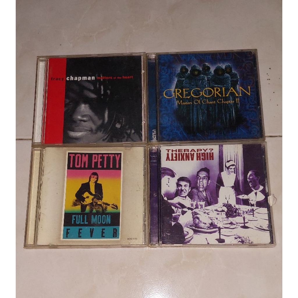 cd TRACY CHAPMAN-Matters Of The Heart (1) / GREGORIAN-Masters Of Chant Chapter II (2) / TOM PETTY-Fu