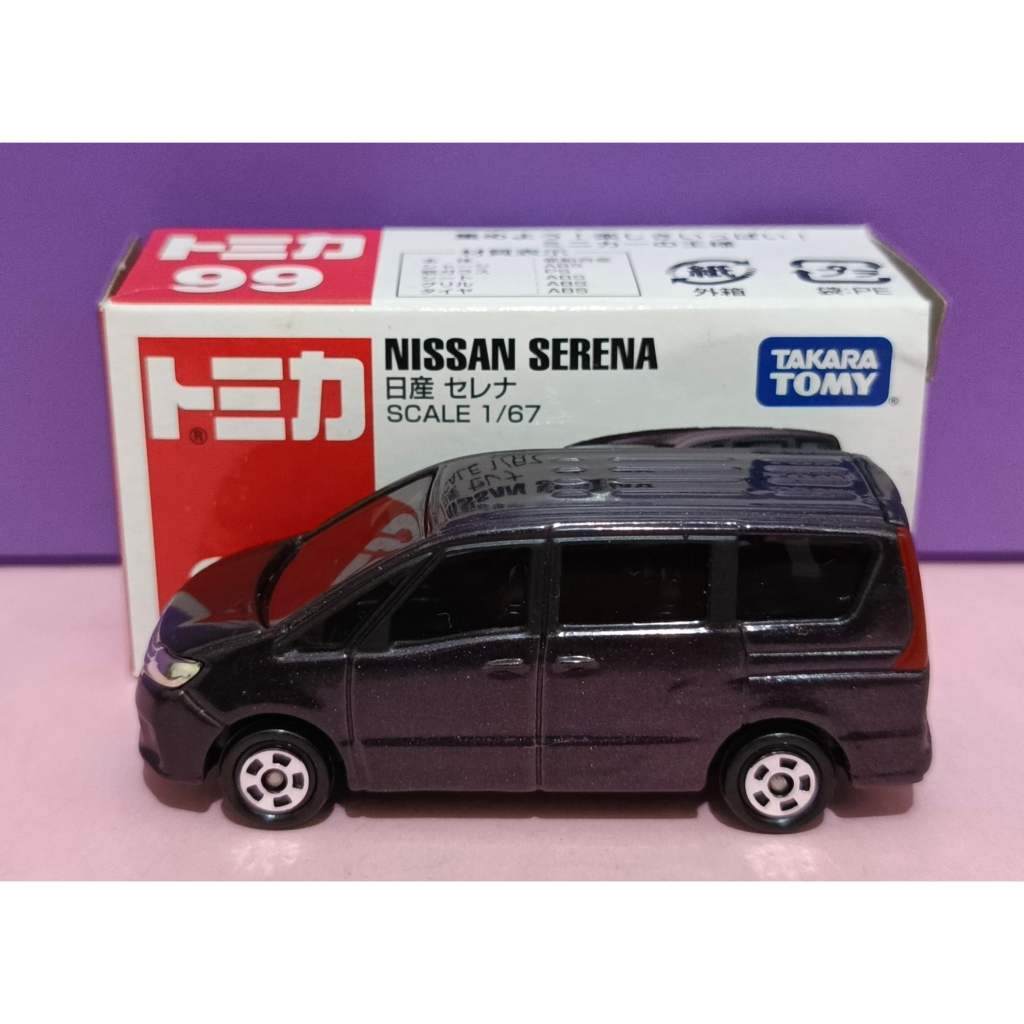 Diecast Takara Tomy Tomica 99 Nissan Serena (1)