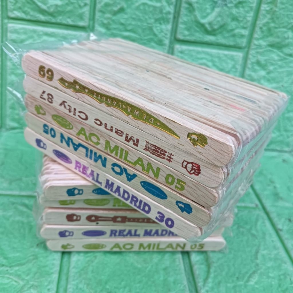 5 pack Mainan Stik ipin Stick Gebrak Gambar 225pcs