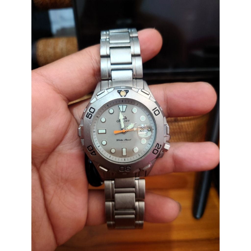 Orient Diver’s Titanium Quartz vintage