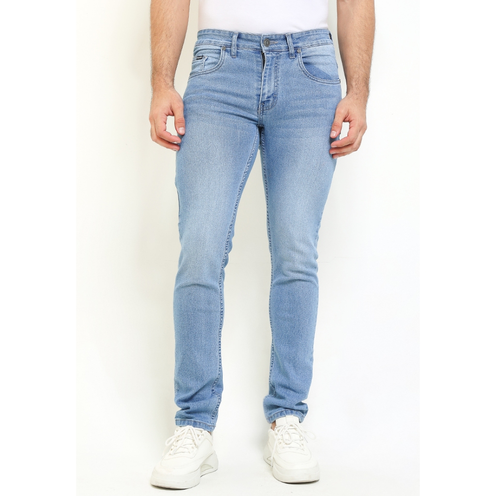 Chimpanzees - Bloom Slim Fit Jeans - Blue