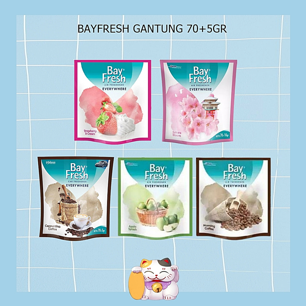 Bayfresh Everywhere Air Freshener 70 + 5 gr / Bayfresh Gantung Pengharum Ruangan