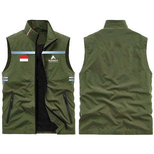 Rompi Eiger Modren, Rompi Pria Vest Scotlight, Rompi Eiger Bisa Kustom Logo Dan Nama