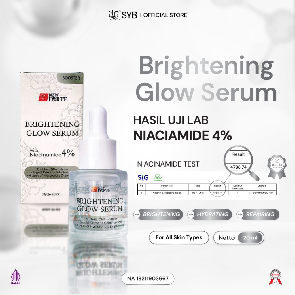 NEW SYB FORTE BOOSTER BRIGHTENING GLOW SERUM