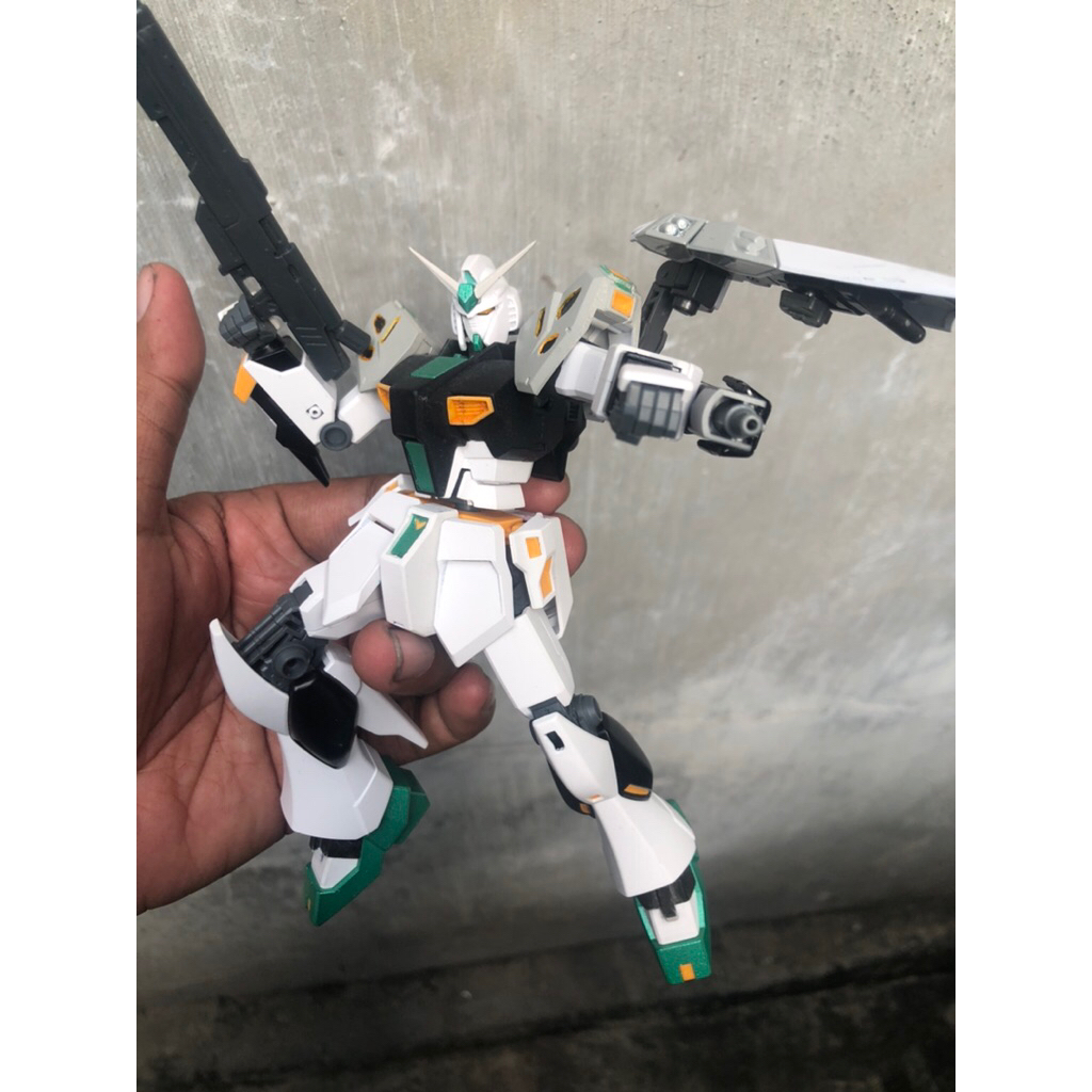 entry grade nu gundam bandai custom mass production nu