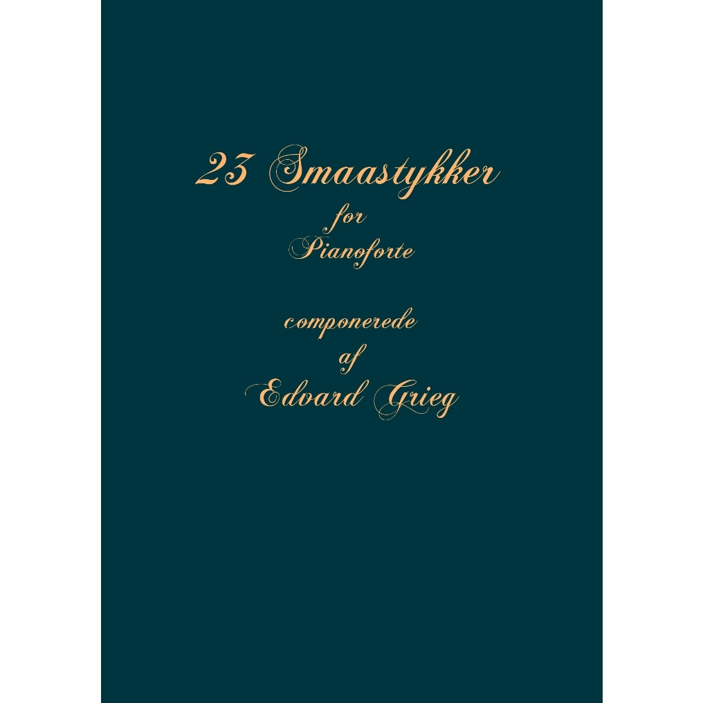 Buku Piano Edvard Grieg - 23 Smaastykker