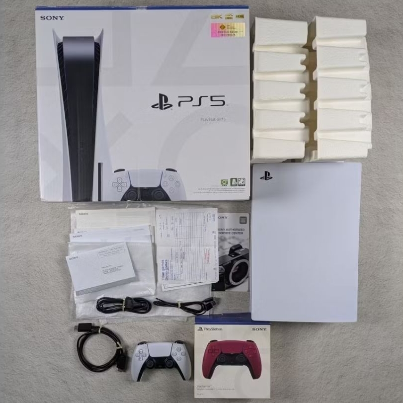 Sony Playstation 5 PS5 PS 5 Fat Disc Ex Sony Indonesia Second Bekas