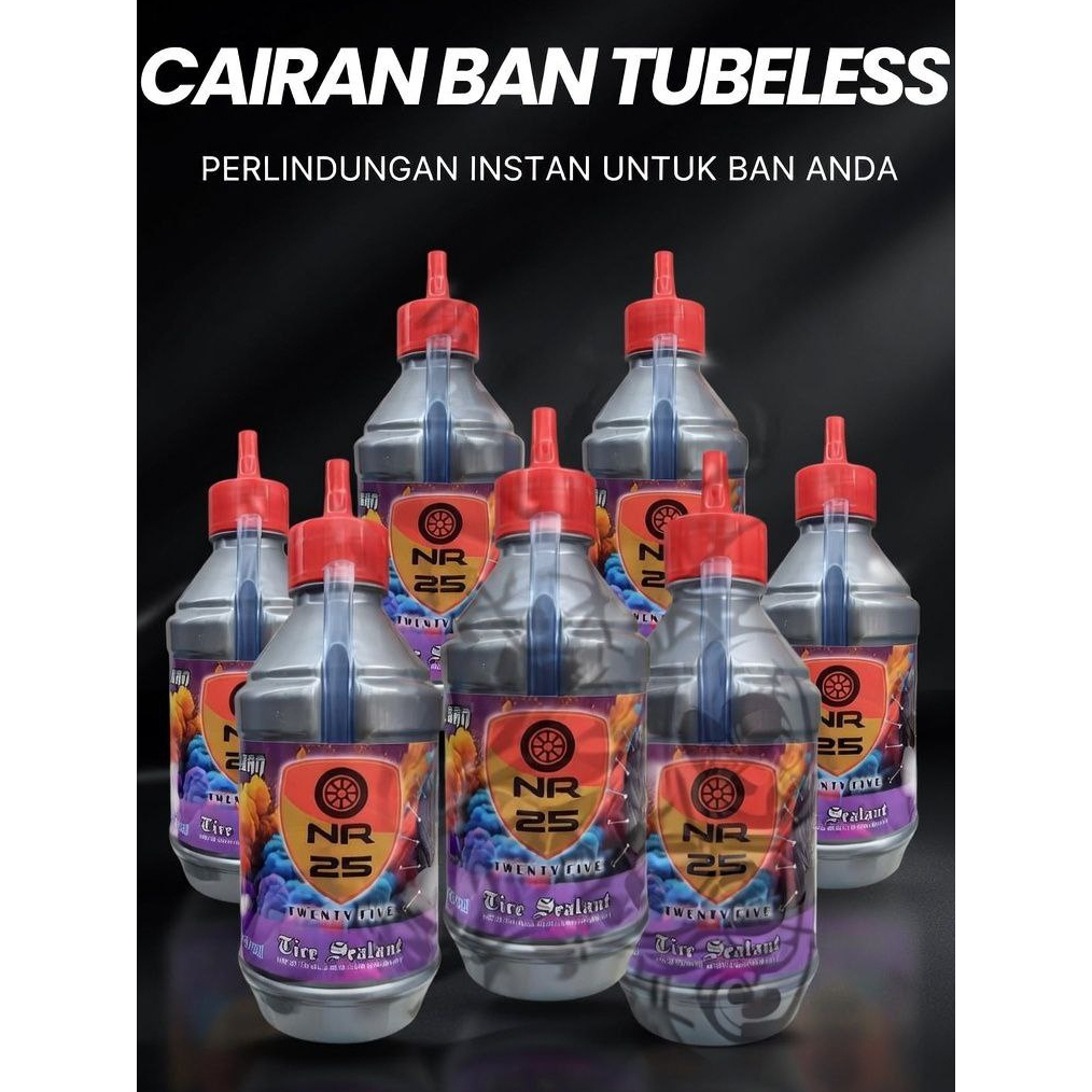 Cairan Ban Tubles NR 25/CAIRAN BAN TUBLES NR 25 ( ISI 5 BOTOL )