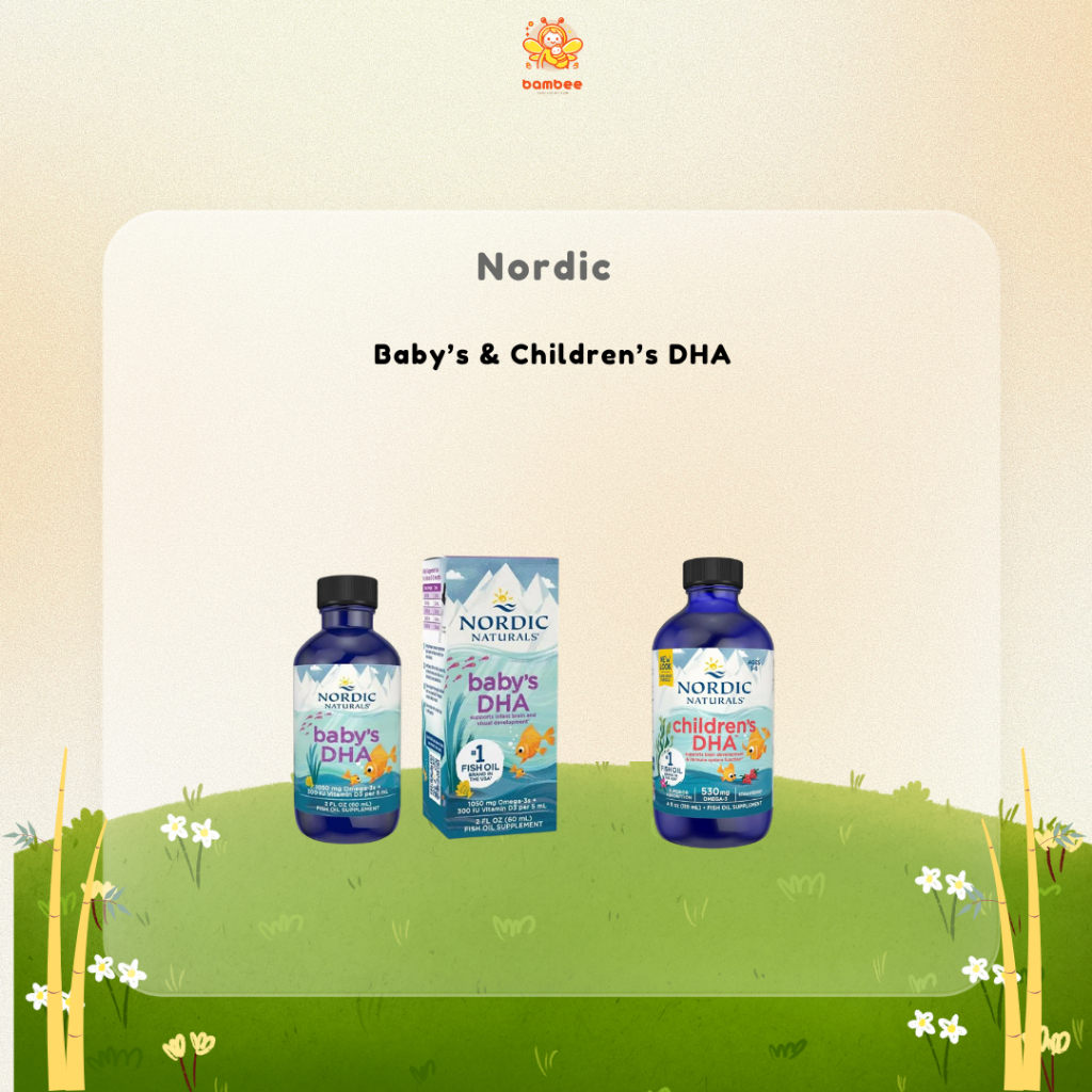 Nordic Naturals Baby's DHA Children's DHA 60ml - Suplemen Tetes Bayi Anak