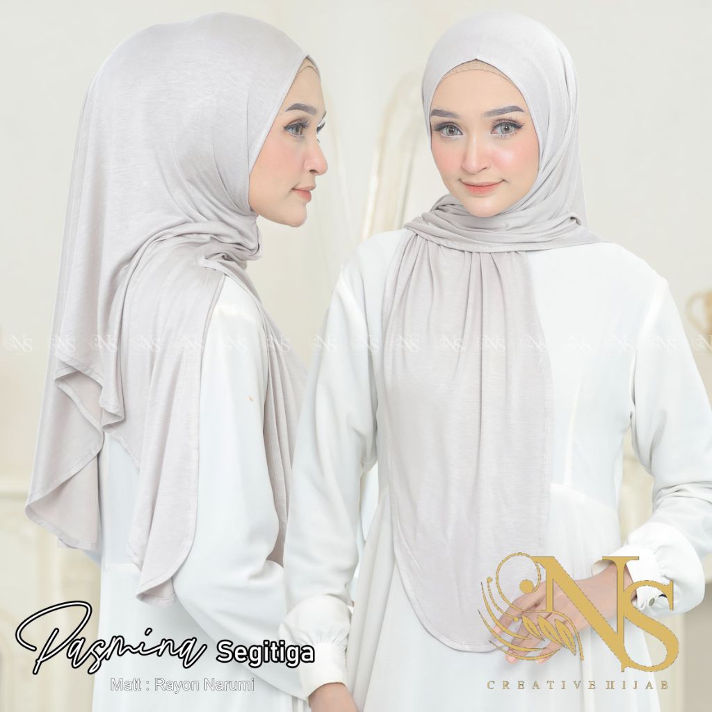 Hijab Pashmina S3 Oval Rayon Narumi Premium Hijab Simple Pashmina Rayon Kerudung Daily by NS Hijab