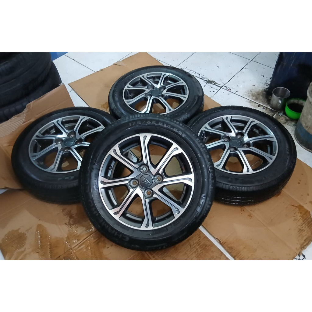 STD NEW AYLA R14 X5 H4X100 ET45+BAN BONUS