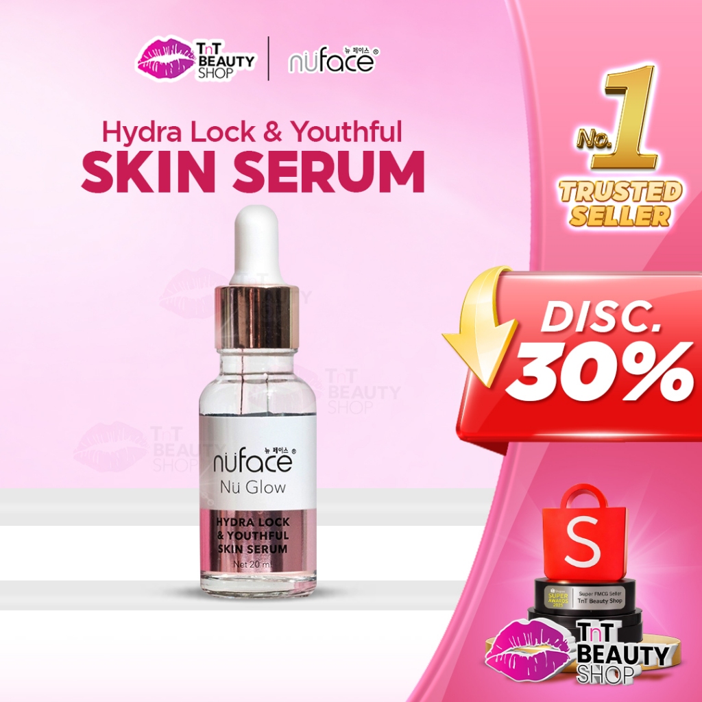 Nuface Nu Glow Hydra Lock & Youthful Skin Serum Nu Face Serum Anti Aging | TnT Beauty Shop