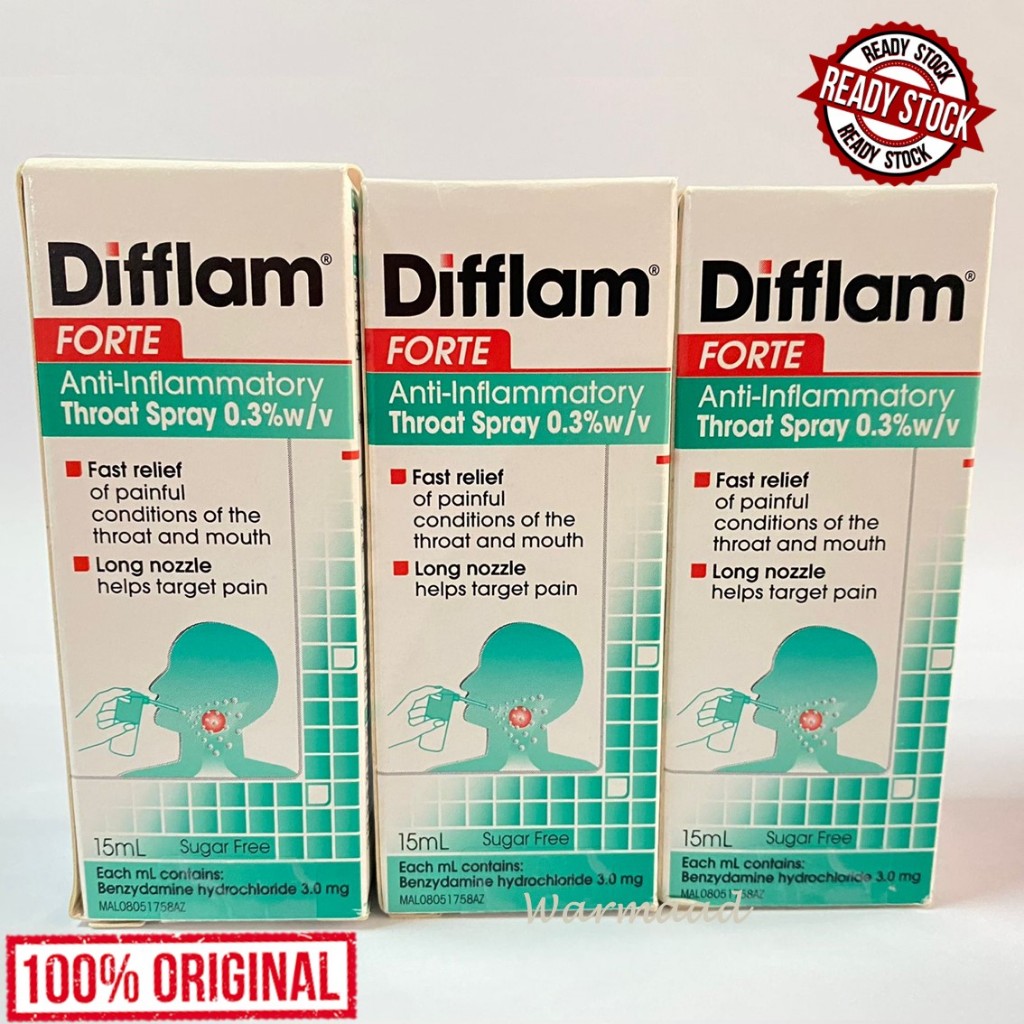 Difflam Forte Throat Spray 15ml