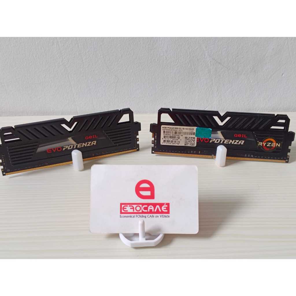 RAM DDR4 Geil EVO Potenza 8GB kit 2666 MHz PC4-21300 4GB x2