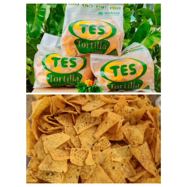 Tes Tortilla Chips Rasa Jagung BBQ