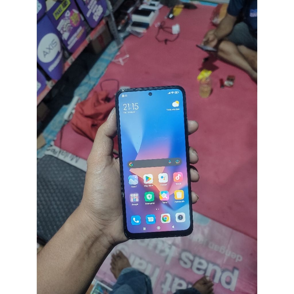 HP REDMI NOTE 10S RAM 6+2/128 ORIGINAL (BEKAS/SECOND)