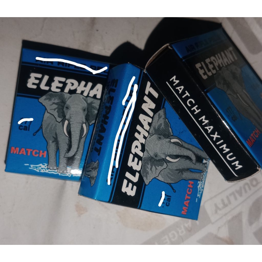 elephant dus biru bks kecil