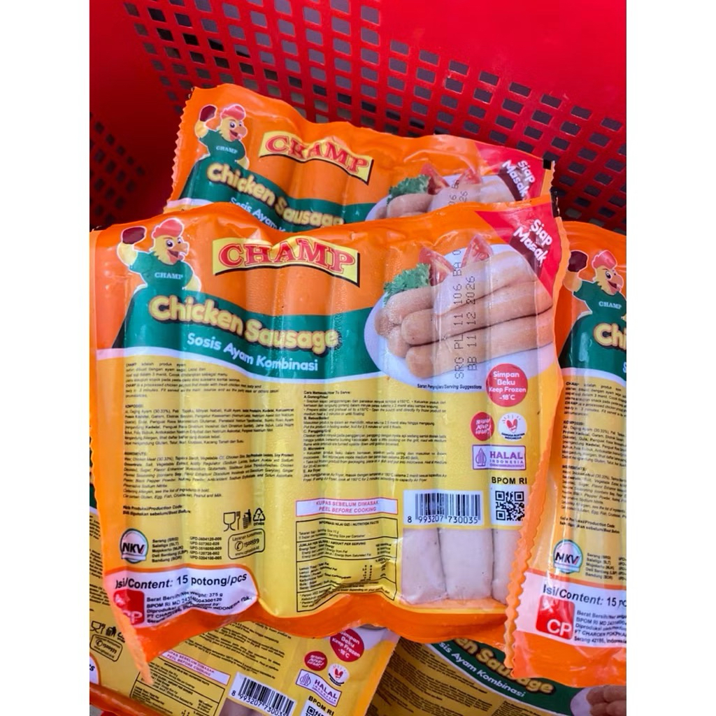 Sosis CHAMP 375 Gram