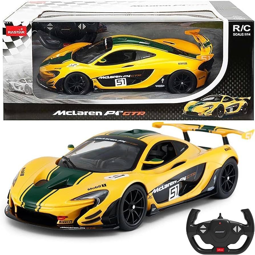 RASTAR RC Mclaren P1 GTR 1/14 Scale 2.4GHz Remote Control