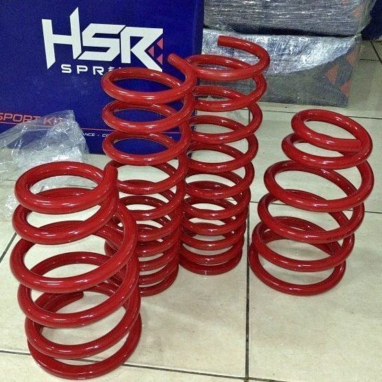 Per Ceper Mobil Ertiga PNP Lowering Kit Red HSR WHEEL