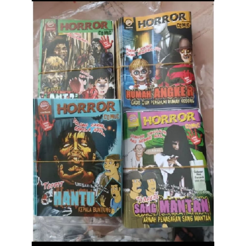 BUKU CERITA KOMIK HOROR