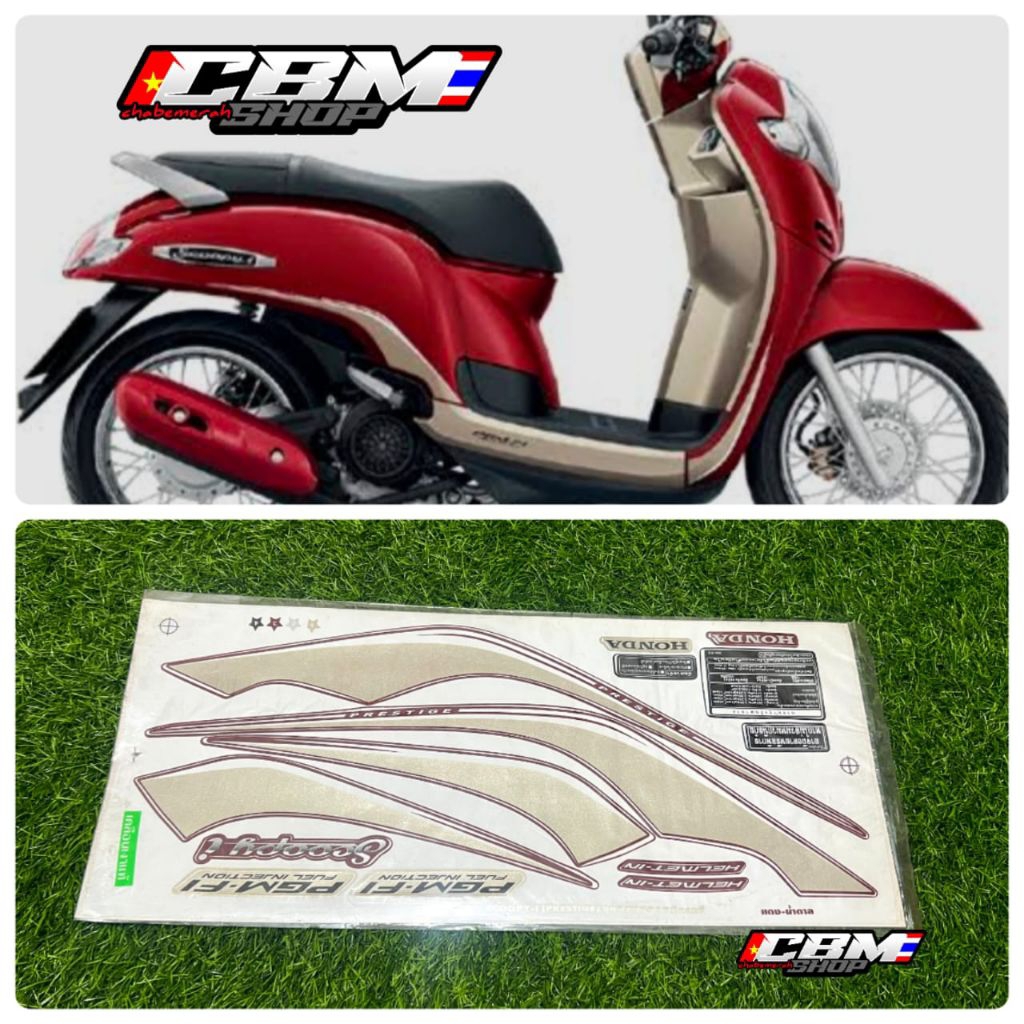 striping kodak Scoopy fi 2017 Thailand