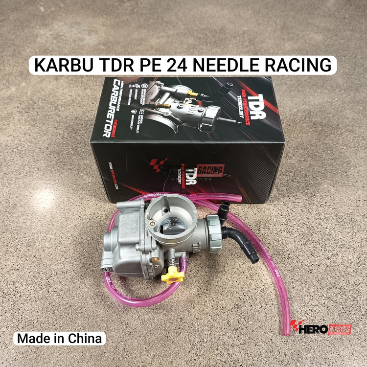 TDR KARBU KARBURATOR PE 24 NEEDLE RACING