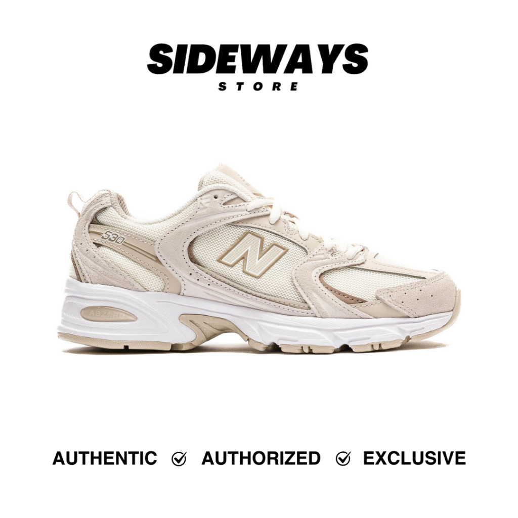 New Balance 530 Sea Salt Cream Off White (MR530OW) - 100% Original Guarantee