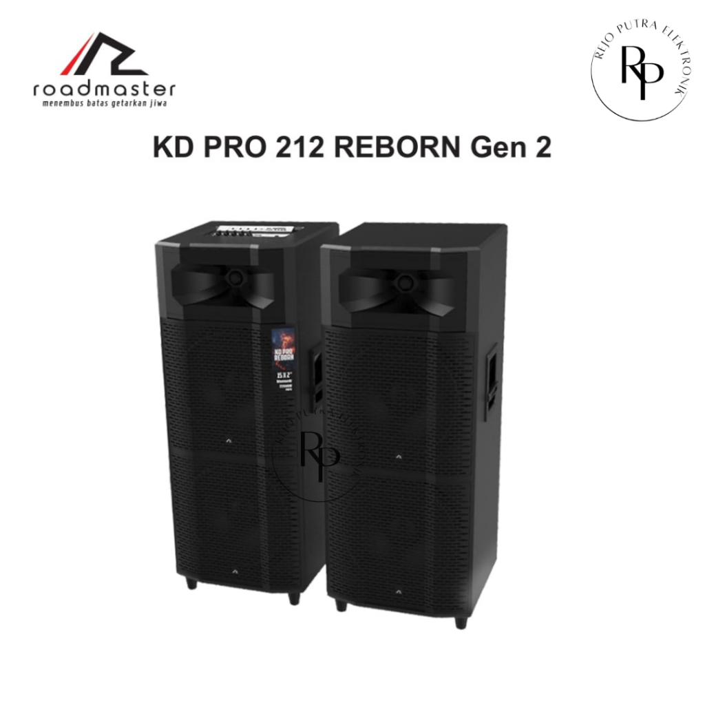 ROADMASTER SPEAKER AKTIF KD PRO REBORN 212 GEN 2