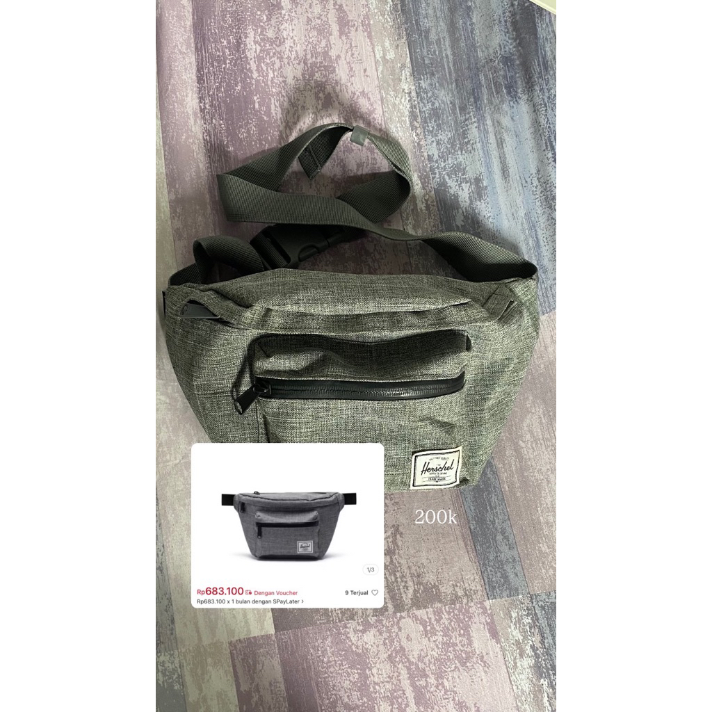 Herschel waist bag (preloved)