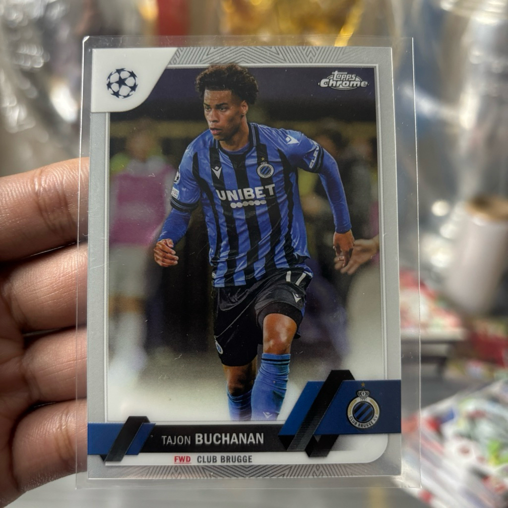 Kartu Bola Buchana Club Brugge Topps Original