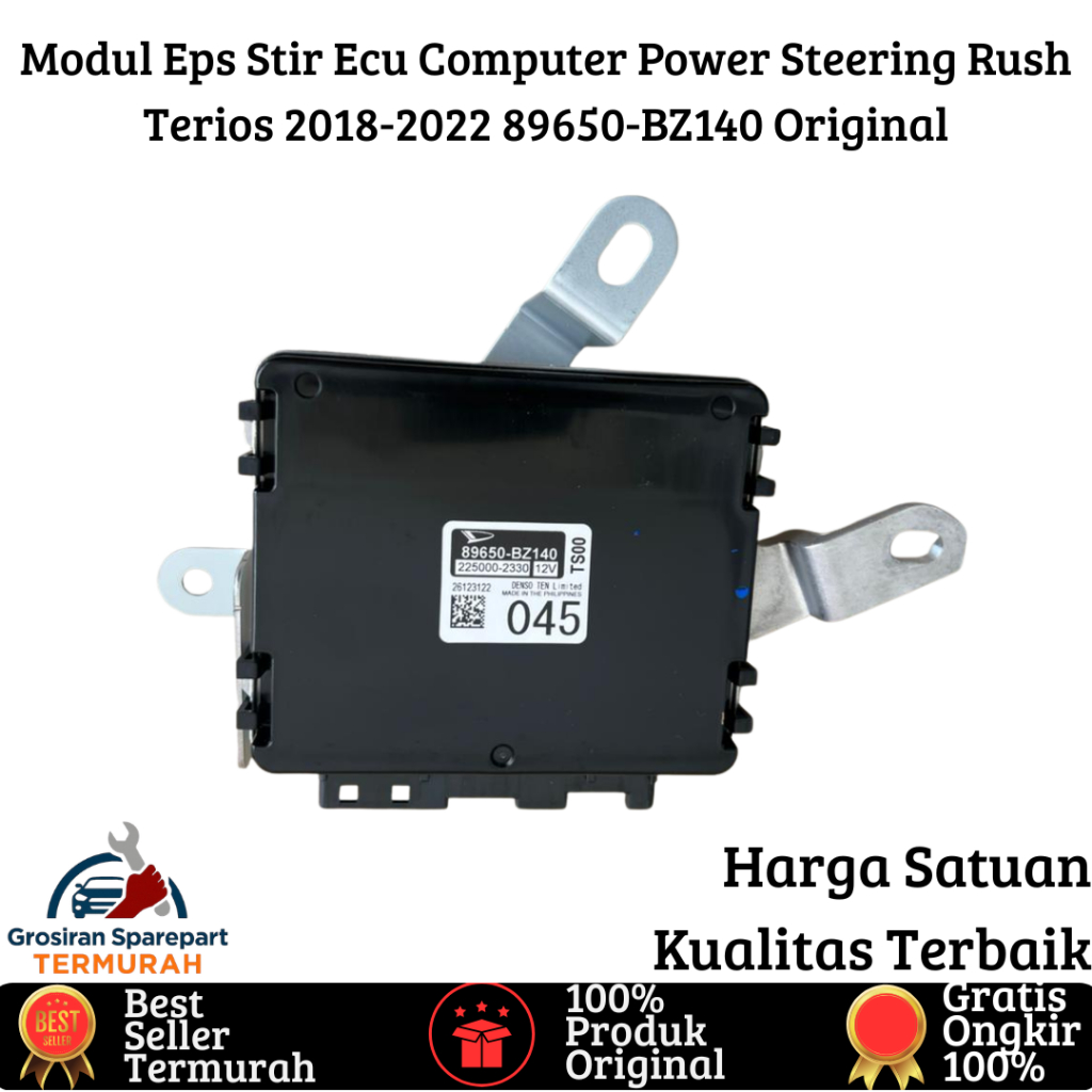 Modul Eps Stir Ecu Computer Power Steering Rush Terios 2018-2022 89650-BZ140 Original