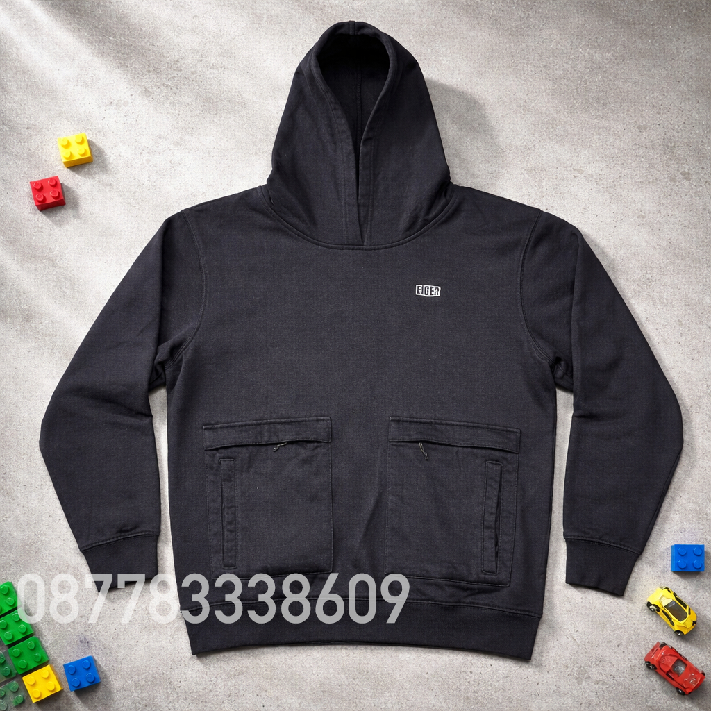 EIGER Hillwander Hoodie Sweater (Size L) Bekas