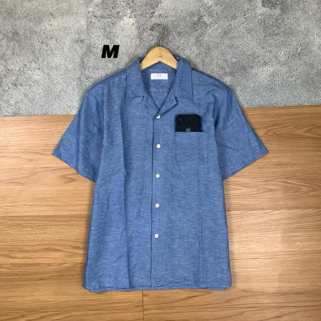 Uniqlo Basic Open Collar Shirt MR 207