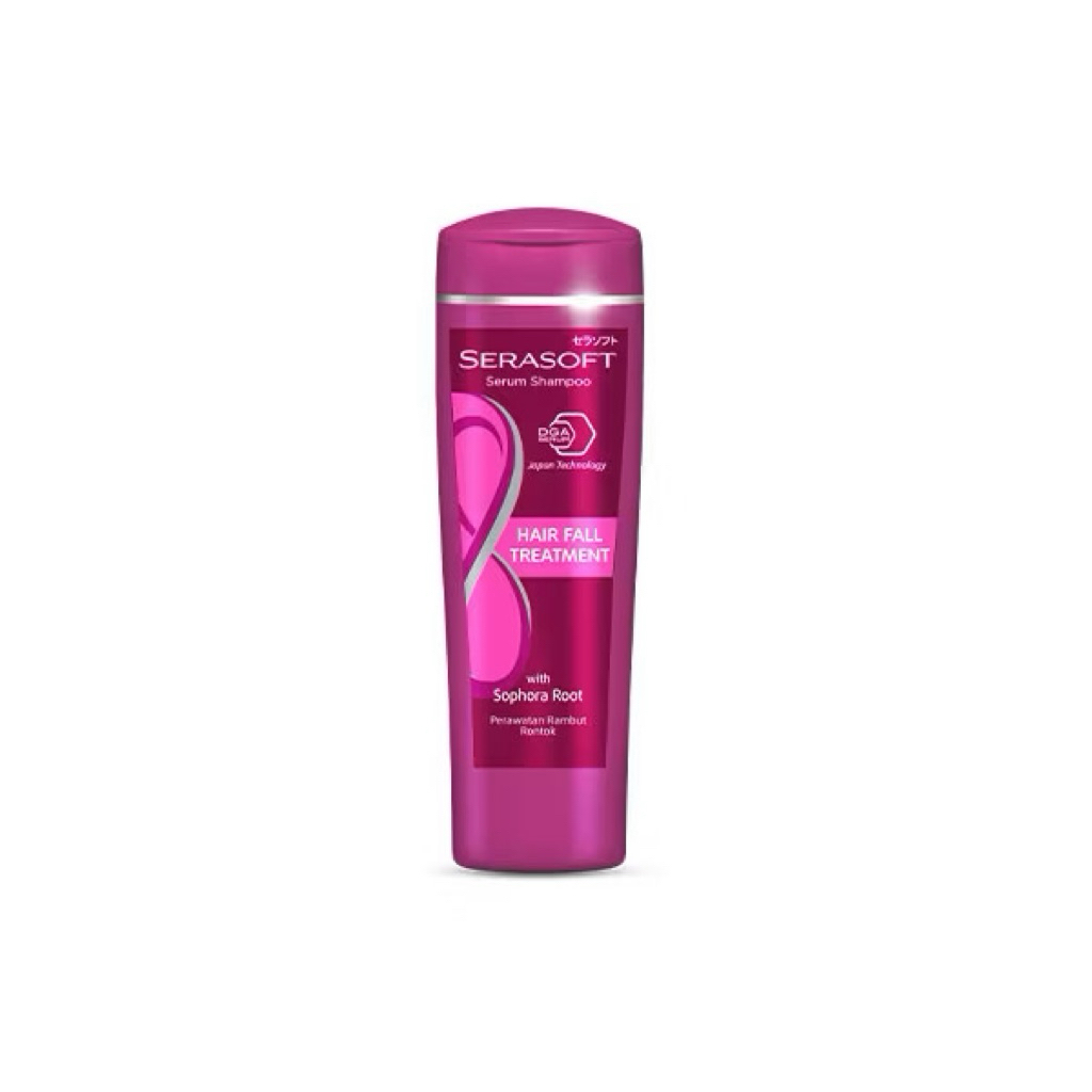 Serasoft Shampoo 170ml - Perawatan Rambut Rontok & Ketombe, DGA Serum