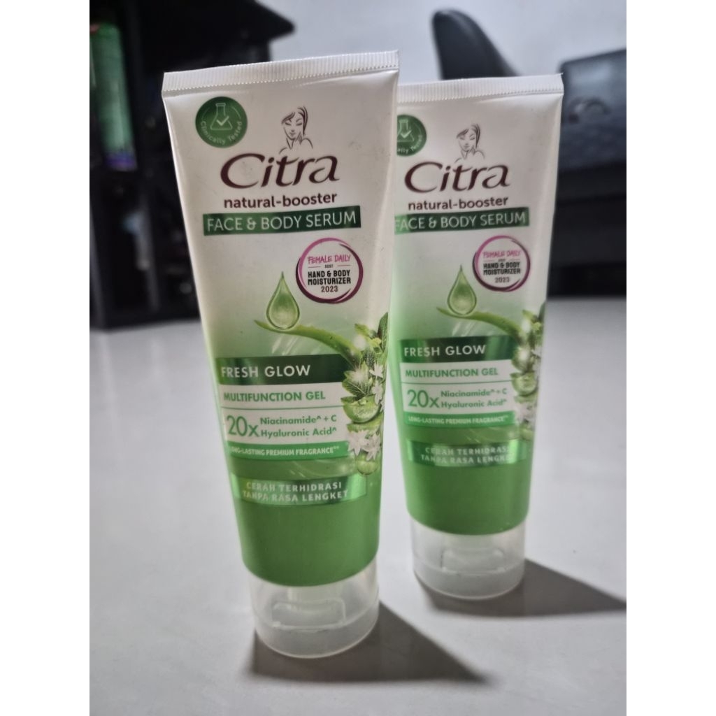 citra face body serum fresh glow 100 ml