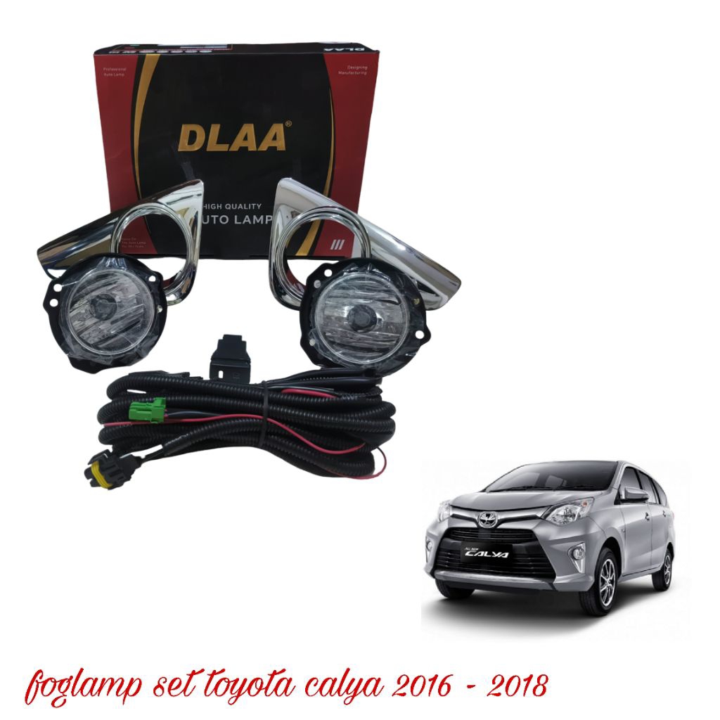 Foglamp Set Toyota Calya Tahun 2016 - 2018