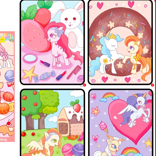 Fafatoys.id Magic Water Book Karakter /Buku Gambar Ajaib / Buku Edukasi Menggambar Ajaib