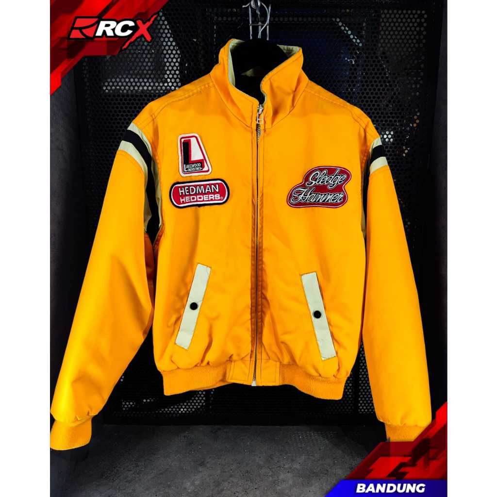 Jaket Yellow Corn BB-7301 Yellow Bomber Jacket Size M 2ND
