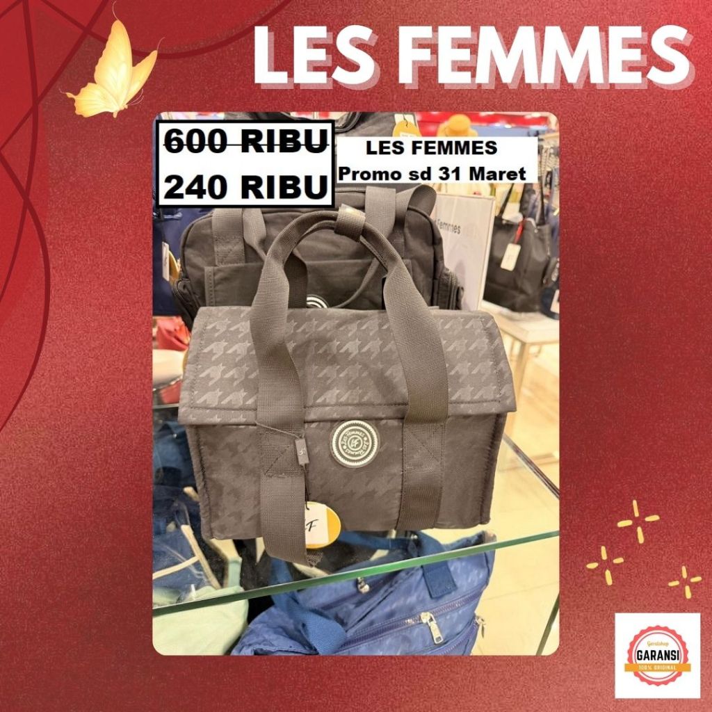 TOTE BAG TERBARU LES FEMMES ORIGINAL