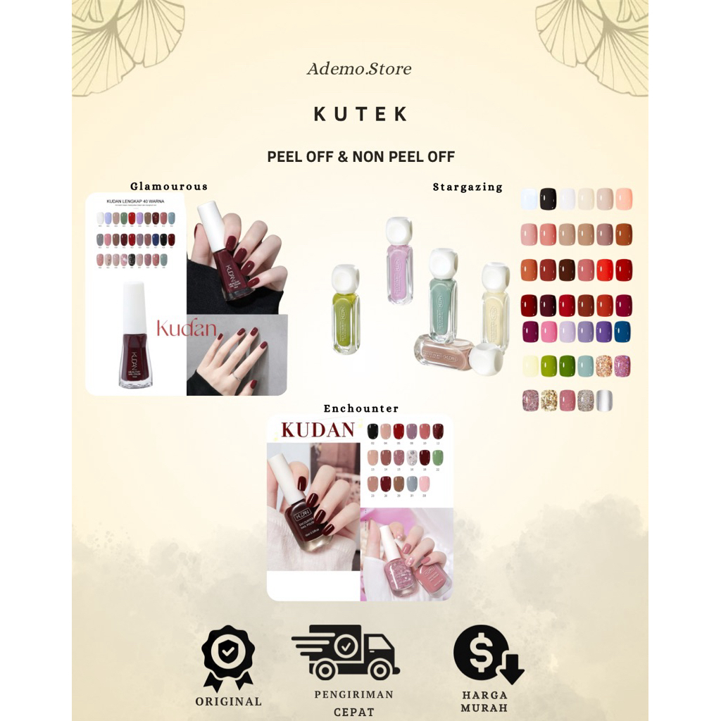 Kutek Peel Off | Non Peel Off
