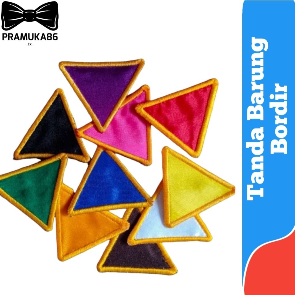 Tanda Barung Pramuka Bordir / Bed Barung Pramuka / Tanda Barung Siaga Bordir