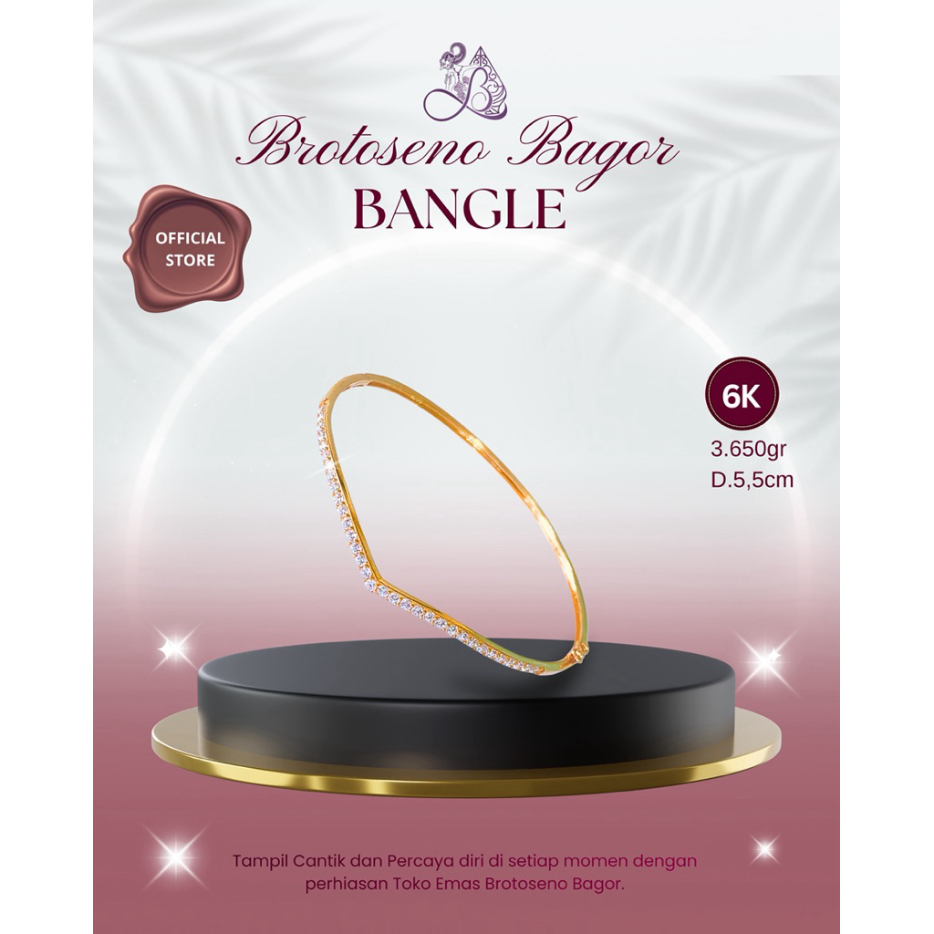 BROTOSENO BAGOR | GELANG EMAS OVAL MATA MODEL TERBARU | GELANG WANITA TERBARU