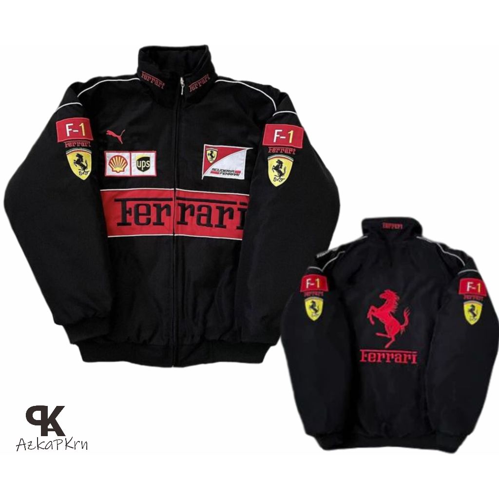 AZKAPKRN-The Street Lord's Jacket Black (Ferarri Nascar)