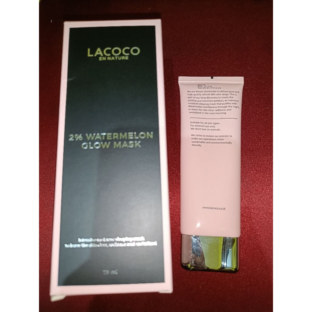 [PRELOVED] Lacoco Intensive Treatment Eye Serum & 2% Watermelon Glow Mask Original
