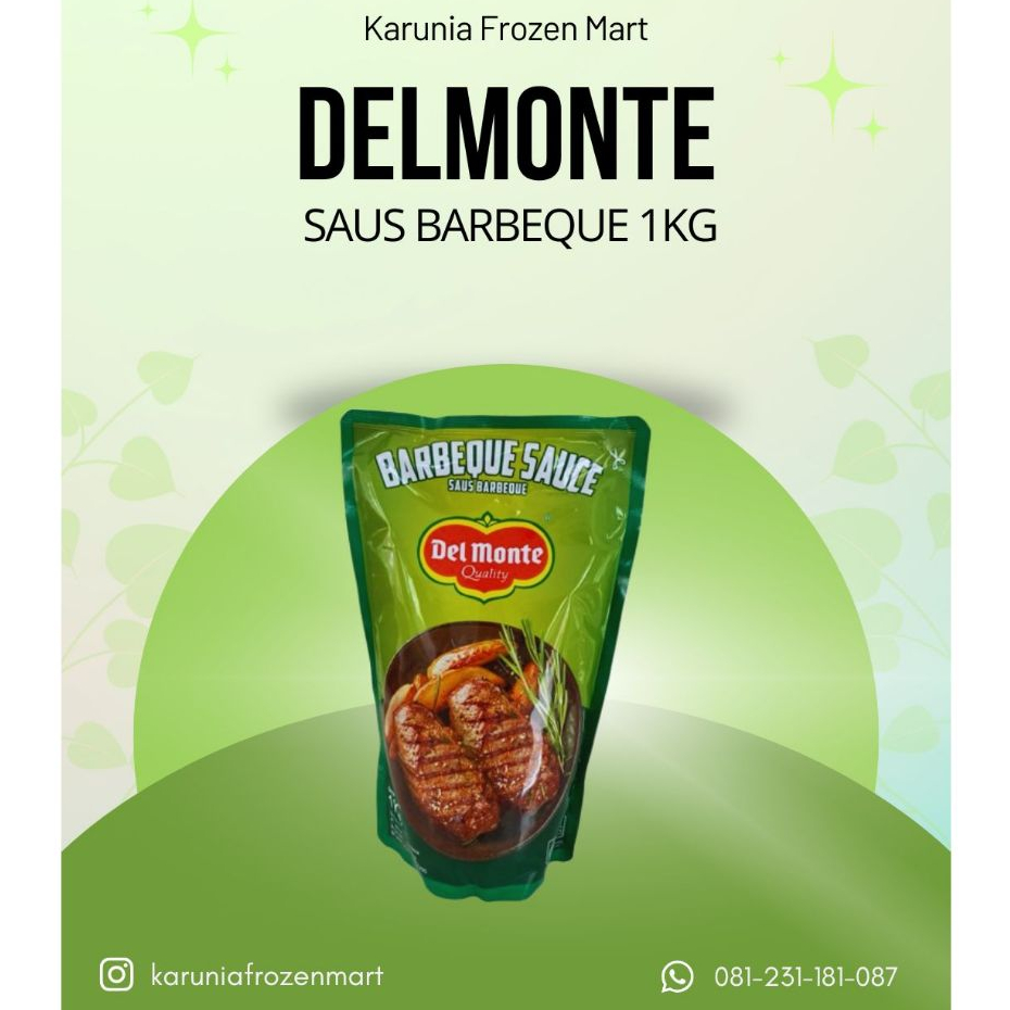 Delmonte Saus Barbeque 1kg Delmonte Saus Barbeque 1kg