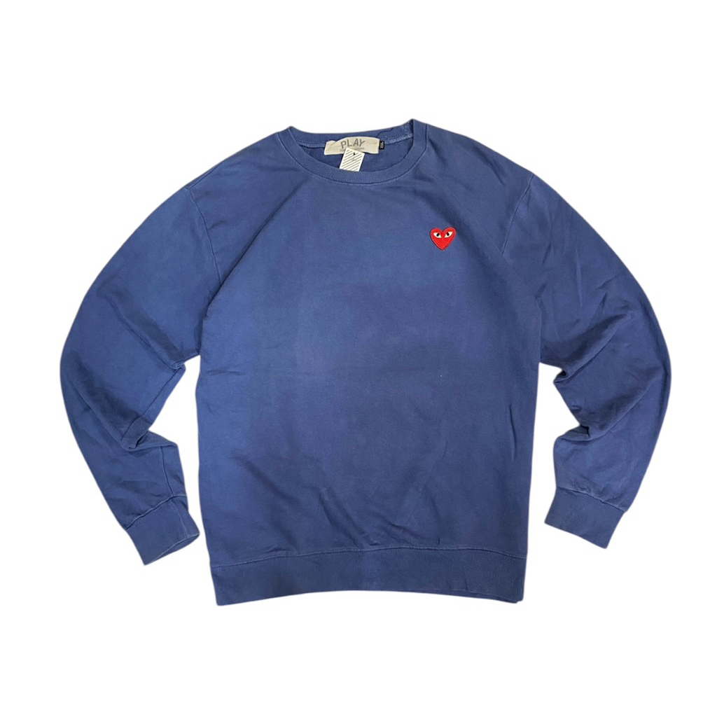 Crewneck crewnek Play Comme des Garcons CDG Sweater sweter crewneck unisex